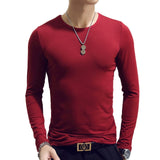 O-Neck Solid Polyester T Shirt