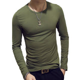 O-Neck Solid Polyester T Shirt