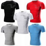 Classical Fast Dry Leisure Print T Shirts