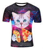 Water Drop Mobile 3D Print T-Shirt