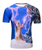 Water Drop Mobile 3D Print T-Shirt