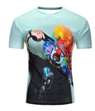Water Drop Mobile 3D Print T-Shirt