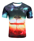 Water Drop Mobile 3D Print T-Shirt