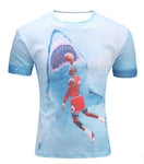 Water Drop Mobile 3D Print T-Shirt