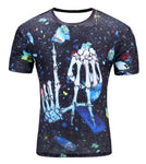 Water Drop Mobile 3D Print T-Shirt