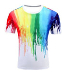 Water Drop Mobile 3D Print T-Shirt