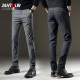 Casual Elastic Long Trousers