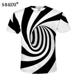 Water Drop Mobile 3D Print T-Shirt