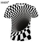 Water Drop Mobile 3D Print T-Shirt