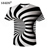 Water Drop Mobile 3D Print T-Shirt