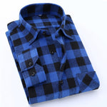 Casual Plaid Cotton Shirt