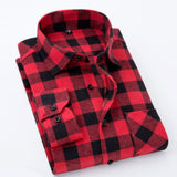 Casual Plaid Cotton Shirt