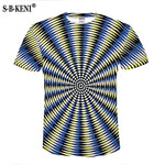 Water Drop Mobile 3D Print T-Shirt