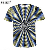 Water Drop Mobile 3D Print T-Shirt
