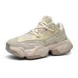 Genuine Leather Sneakers Men