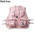 Military Multi Pocket Vest Hip Hop Vest