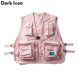 Military Multi Pocket Vest Hip Hop Vest