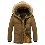 Plus Size 5XL Men Parka Coats