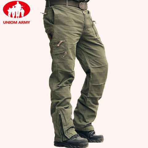 Plus Size Cotton Trousers