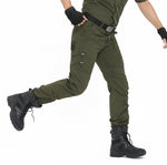 Plus Size Cotton Trousers