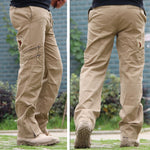 Plus Size Cotton Trousers