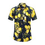 Short Sleeve Men Shirt Hawaiian