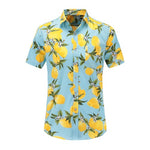 Short Sleeve Men Shirt Hawaiian