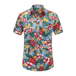 Short Sleeve Men Shirt Hawaiian