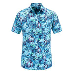 Short Sleeve Men Shirt Hawaiian