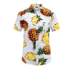 Short Sleeve Men Shirt Hawaiian