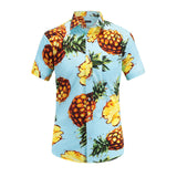 Short Sleeve Men Shirt Hawaiian
