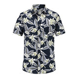 Short Sleeve Men Shirt Hawaiian